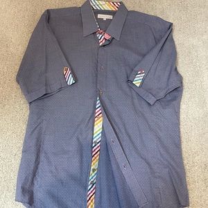 Jared Lang blue men’s shirt